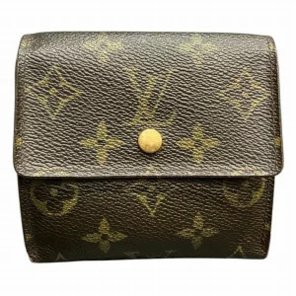 Louis Vuitton Monogram Portefeuille Elise Tri fold Wallet